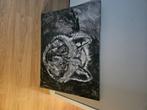 Schilderij wolf, Antiek en Kunst, Ophalen