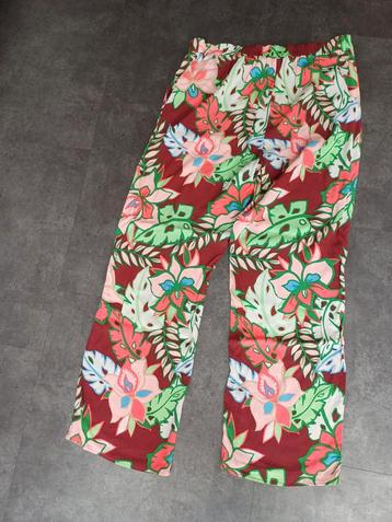 Kyra Viscose Broek - Bordeauxrood - Maat L beschikbaar voor biedingen