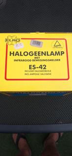 Elro Halogeenlamp met bewegingsmelder, Ophalen, Nieuw, Lamp met armatuur