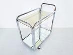 Vintage Space Age Spiegel Barcart trolley, Huis en Inrichting, Ophalen