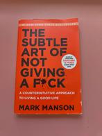 The Subtle Art of Not Giving a F*ck – Mark Manson, Ophalen of Verzenden, Zo goed als nieuw