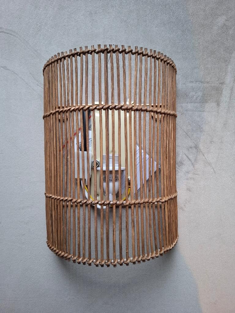 Wandlamp rotan Maisons Du Monde, Ophalen, Nieuw