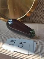 Glazen Aubergine Decoratie, Antiek en Kunst, Antiek | Glas en Kristal, Ophalen of Verzenden