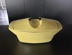 Le Creuset zeldzame braad/ovenpan Raymond Loewy  jaren 50, Ophalen of Verzenden, Gebruikt, Gietijzer, Overige typen