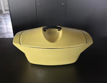 Le Creuset zeldzame braad/ovenpan Raymond Loewy  jaren 50 beschikbaar voor biedingen