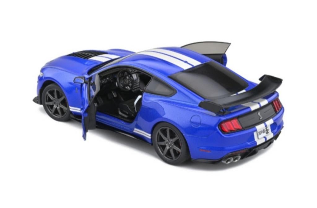 Ford Shelby GT500 Blue 1:18, Hobby en Vrije tijd, Modelauto's | 1:18, Ophalen of Verzenden, Nieuw, Solido