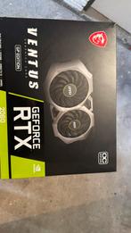 MSI Geforce RTX 2060, Computers en Software, Videokaarten, PCI-Express 3, GDDR6, Ophalen of Verzenden, Zo goed als nieuw
