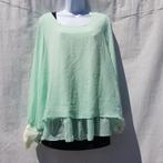 Leuk zomers, mintgroen damesshirt. Mt 38. Merk Atmosphere, Maat 38/40 (M), ., Ophalen of Verzenden, Zo goed als nieuw