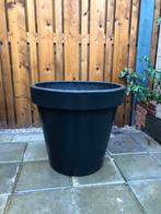 Grote bloempot, Tuin en Terras, Bloembakken en Plantenbakken, Ophalen, Kunststof, Rond, Zo goed als nieuw