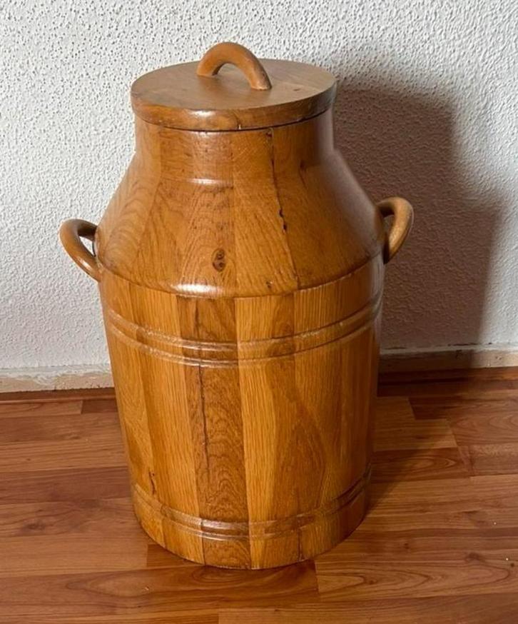 Antieke melkbus met deksel, Antiek en Kunst, Curiosa en Brocante, Ophalen