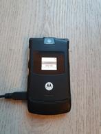 Zeldzame Motorola V3 razr zwart retro vintage gsm, Telecommunicatie, Ophalen of Verzenden, Zo goed als nieuw