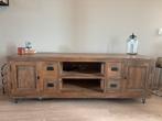 Houten Tv-Kast, Huis en Inrichting, Kasten | Televisiemeubels, Gebruikt, 150 tot 200 cm, Eikenhout, Ophalen of Verzenden