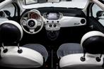 Fiat 500 0.9 TwinAir T Lounge | CarPlay | Climate Control |, 12 maanden, Stof, Wit, Bedrijf