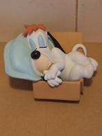 Leuk Droopy beeldje slapend in doos, Ophalen of Verzenden, Overige figuren, Zo goed als nieuw, Beeldje of Figuurtje