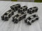 24 oude grijze bochten rails originele Lego DUPLO sporen, Complete set, Duplo, Gebruikt, Ophalen of Verzenden