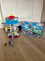 Paw patrol racebaan autobaan, Kinderen en Baby's, Speelgoed | Racebanen, Ophalen, Zo goed als nieuw, Handmatig, Overige merken