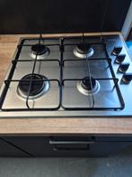 Gaskookplaat Zanussi - 4 pits, Witgoed en Apparatuur, Kookplaten, Ophalen, Gebruikt, 4 kookzones, Inbouw