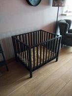 Box TWF Fleur mat zwart, Kinderen en Baby's, Boxen, Ophalen, Gebruikt, Rechthoekig, In hoogte verstelbaar