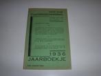 Jaarboekje 1936 Bond voor Staatspensionering, Antiek en Kunst, Curiosa en Brocante, Ophalen of Verzenden