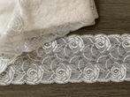 Nr 277) Aanbieding fijn tule kant 14 cm breed 10 m 8,50, Verzenden, Nieuw, Kant