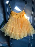 Gele tulle rokje, Ophalen of Verzenden, Zo goed als nieuw, Carnaval