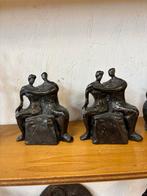 Bronzen Beeldjes Corry Amerlaan - Verliefd Stel, Ophalen of Verzenden