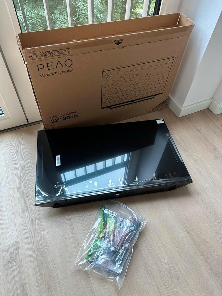 PEAQ 32" LED TV - Zo goed als nieuw!, Audio, Tv en Foto, Televisies, Zo goed als nieuw, LED, 60 tot 80 cm, Full HD (1080p), Overige merken