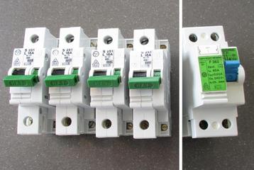 installatieautomaat 4xS251, 1xAardlekschakelaar F362 beschikbaar voor biedingen