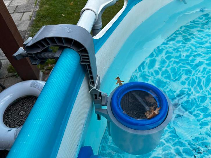 Intex zwembad 3.05m incl. toebehoren, Tuin en Terras, Zwembad-toebehoren, Gebruikt, Overige typen, Ophalen