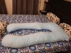 Pregnancy Pillow with cotten pillow cover, Ophalen, Gebruikt, Blauw