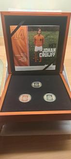 Johan Cruijff zilveren kleurset, Postzegels en Munten, Munten | Nederland, Ophalen of Verzenden, Koningin Beatrix, Euro's