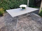 Hartman aluminium tuintafel, Ophalen, Gebruikt, Rechthoekig, Aluminium