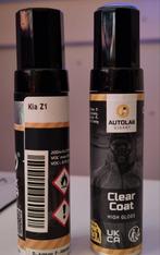 Kia - lakstift - Z1- GALAXY BLACK en lakstift Blanke Lak, Ophalen of Verzenden