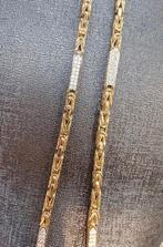 Prachtige Koningsketting 14k goud met plaat
