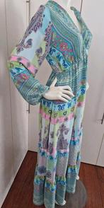 NIEUW! LANGE ZOMERJURK 100% ZIJDE  MT M  BOHO, Overige kleuren, Maat 42/44 (L), Nieuw, Ophalen of Verzenden