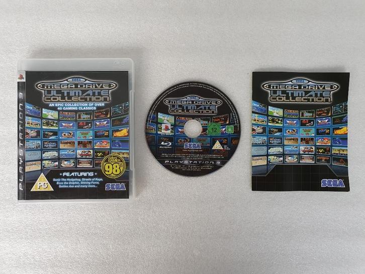 PS3: Sega Mega Drive - Ultimate Collection, Spelcomputers en Games, Games | Sony PlayStation 3, Gebruikt, Avontuur en Actie, 2 spelers
