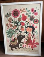 Folk Art Poster - Kinderkamer Decoratie, Huis en Inrichting, Woonaccessoires | Schilderijen, Tekeningen en Foto's, Ophalen of Verzenden