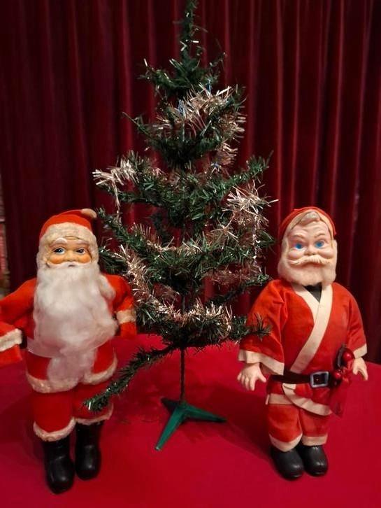 Oud 60er jaren kunst kerstboompje, Diversen, Kerst, Ophalen of Verzenden