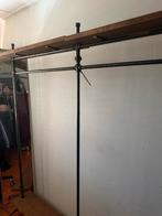Bijzonder Garderobe/ kleding rek met Eiken Planken, Ophalen, Gebruikt
