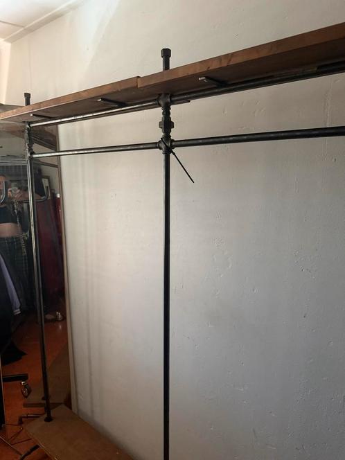 Bijzonder Garderobe/ kleding rek met Eiken Planken, Kleding | Dames, Kledingrekken, Gebruikt, Ophalen