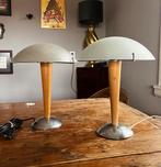 2x vintage IKEA Kvintol XL Tafellamp Jaren '80/'90, Huis en Inrichting, Lampen | Tafellampen, Ophalen, Zo goed als nieuw, Glas
