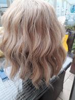 Haartopper lob met slag (21), Sieraden, Tassen en Uiterlijk, Uiterlijk | Haarverzorging, Ophalen of Verzenden, Pruik of Haarverlenging