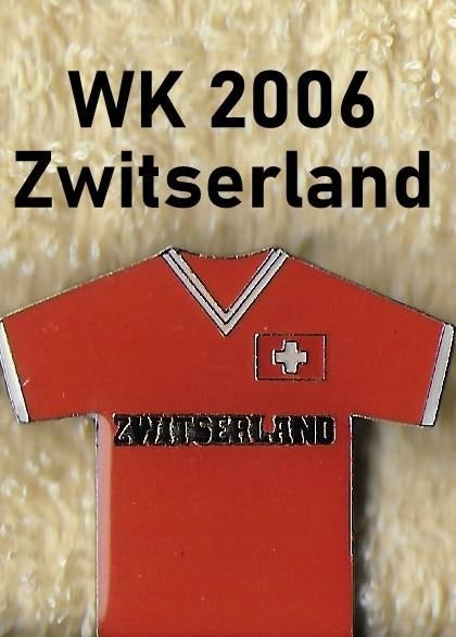 Sp640 voetbal pin zwitserland wk 2006, Verzamelen, Speldjes, Pins en Buttons, Ophalen of Verzenden, Zo goed als nieuw, Sport, Speldje of Pin