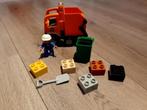 Lego / Duplo vuilniswagen, Complete set, Duplo, Ophalen of Verzenden, Zo goed als nieuw