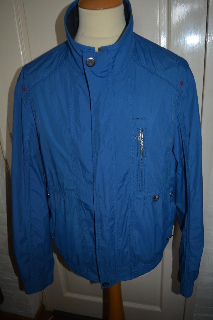 windjack, Gate G1 One, sportief wind jack, maat 52, Kleding | Heren, Jassen | Winter, Gate G1 One, Maat 52/54 (L), Blauw, Ophalen of Verzenden