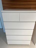 IKEA Malm Ladekast - 6 Lades, Huis en Inrichting, Kasten | Ladekasten, Ophalen, Kunststof, Gebruikt, 5 laden of meer