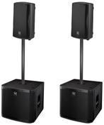 ELECTRO VOICE ZXA1 SET + SUBS ACTIEF NIEUWSTAAT, Ophalen, Zo goed als nieuw, 1000 watt of meer, P.A.