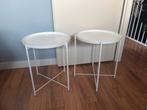 2 IKEA Gladom bijzettafels met dienblad, Ophalen, Zo goed als nieuw