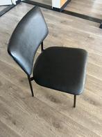 eetkamerstoelen zwart vintage, zgan, Huis en Inrichting, Stoelen, Ophalen, Strak, Zwart, Zo goed als nieuw