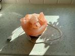 Zoutlamp, Huis en Inrichting, Lampen | Tafellampen, Ophalen, Gebruikt, Minder dan 50 cm